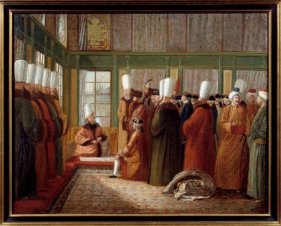 Empire ottoman : Réception par le grand vizir d