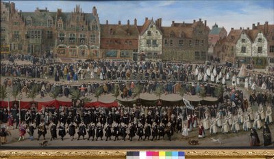 Procession des filles du Sablon à Bruxelles - Antoine or Anthonis Sallaert