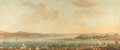 Vue de Constantinople (Istanbul) et du Sérail depuis la légation suédoise à Péra - Antoine van der Steen