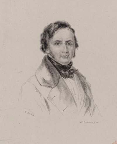 Portrait du pianiste et compositeur Joseph Bernard Woets 1783-1878, vers 1830 - Antoinette Louise Demarcy