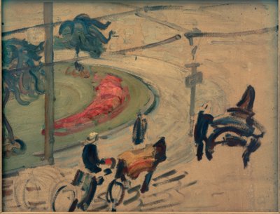 Station de fiacres à Brême - Anton Albers d. J.