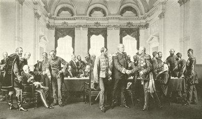 La Conférence de Berlin - Anton Alexander von Werner