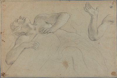 Satyre appuyé sur une colonne - Anton Domenico Gabbiani