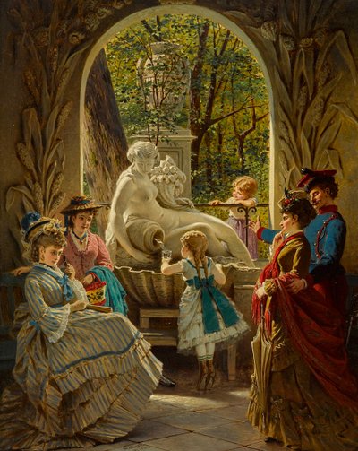 Pavillon du festival de Printemps à Schönbrunn, Vienne - Anton Ebert