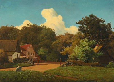 Danish : Lot de Ermelunden à Dyrehaven - Anton Eduard Kieldrup