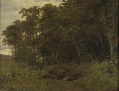 Un bosquet de sureaux - Anton Eduard Kieldrup