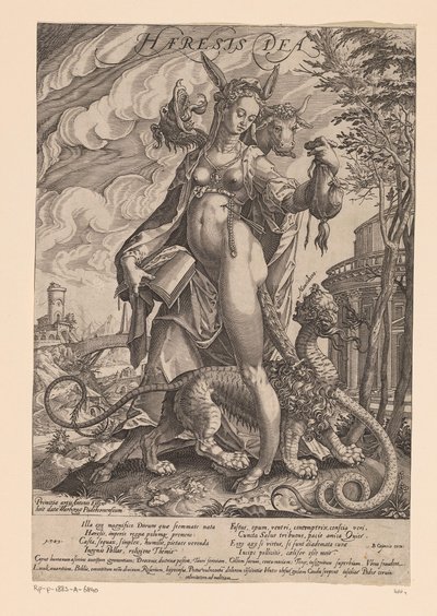 Hérésie (Haeresis dea) - Anton Eisenhoit