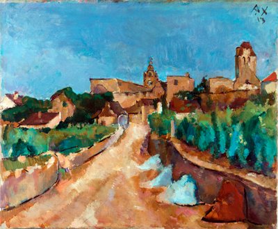 Rue vers Durnstein - Anton Faistauer