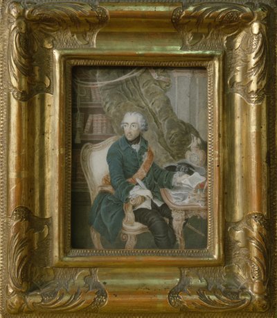 Le roi Frédéric II de Prusse dans sa veste Hohenzollern, 1769 - Anton Friedrich Konig