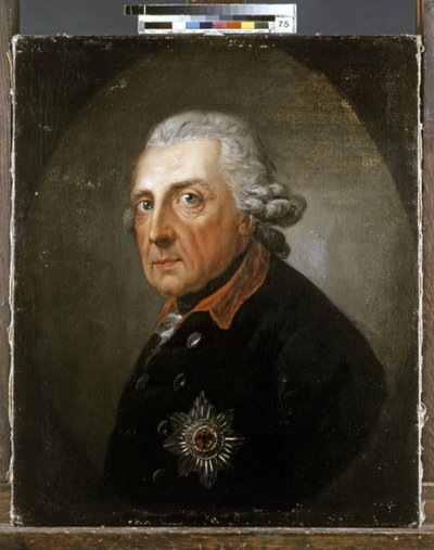 FRÉDÉRIC II de Prusse "Le Grand" Roi de Prusse (1712-1786) - Anton Graff