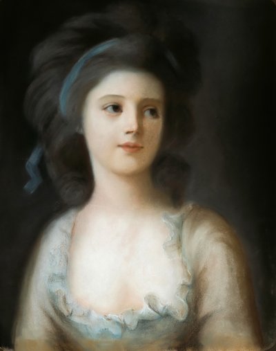 Portrait de la comtesse Zofia Potocka-Witt 1760-1822 - Anton Graff