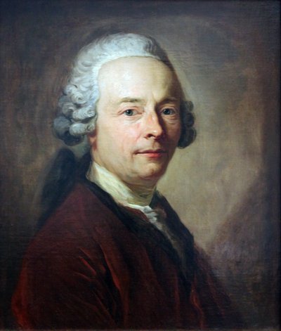 Portrait de Karl Wilhelm Ramler (1725-1798) - Anton Graff