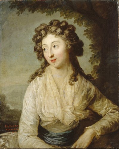 Portrait de Konstancja Lubomirska Rzewuska, 1789 - Anton Graff