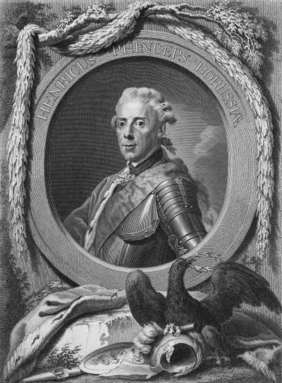 Portrait du prince Henri de Prusse (1726-1802), 1779 - Anton Graff