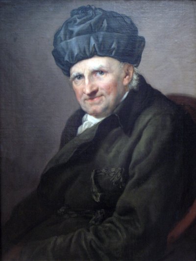 Le prévôt Johann Joachim Spalding en robe de chambre - Anton Graff
