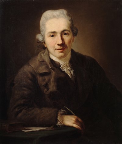 Le philosophe et écrivain Johann Jakob Engel 1741-1802, 1773 - Anton Graff