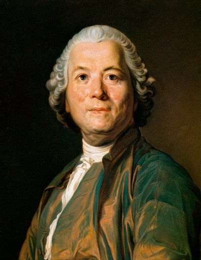 Portrait de Christoph Willibald Gluck (1714-1787), compositeur allemand. Peinture d