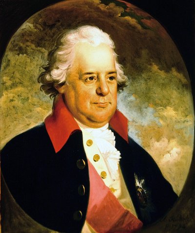 Portrait de Sir George Yonge Bt. - Anton Hickel