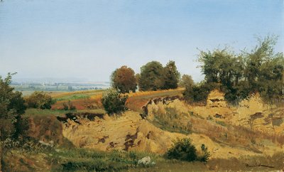 Près de Mannersdorf au Leithagebirge - Anton Hlavacek