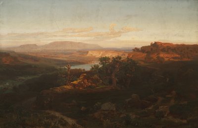 Paysage dans le Palatinat du Rhin - Anton Hlavacek