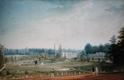 Château et parc de Ris-Orangis, vers 1811 - Anton Ignaz Melling