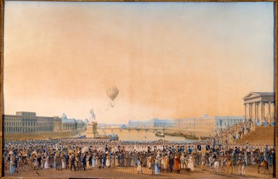 Entrée de Louis XVIII à Paris le 3 mai 1814 - Anton Ignaz Melling