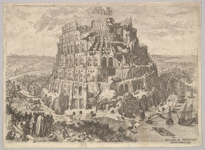 La Tour de Babel - Anton Joseph von Prenner