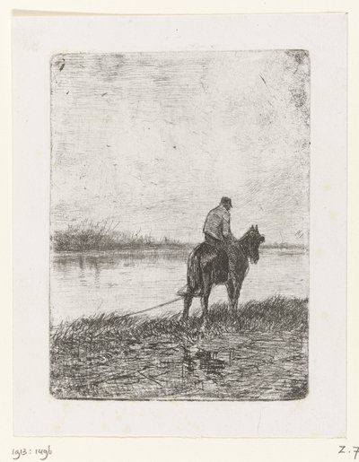 Chemin de halage - Anton Mauve
