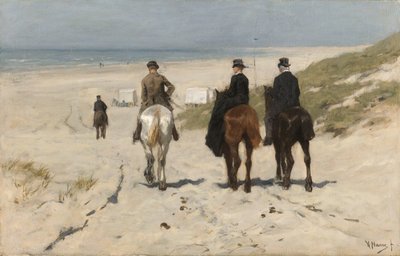 Promenade matinale le long de la plage
Promenade matinale le long de la plage - Anton Mauve
