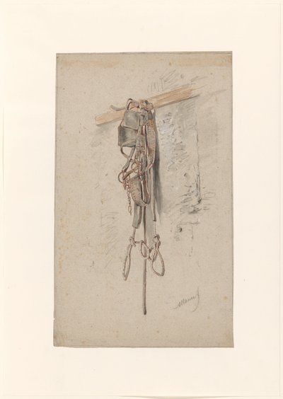 Harnais de cheval - Anton Mauve