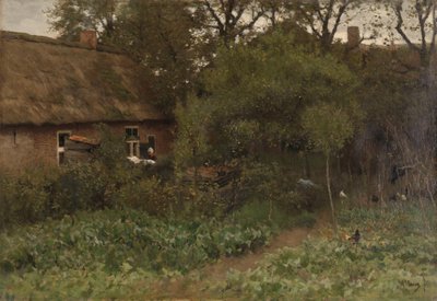 Le jardin potager - Anton Mauve