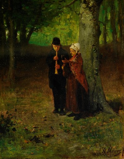 Musiciens errants - Anton Mauve