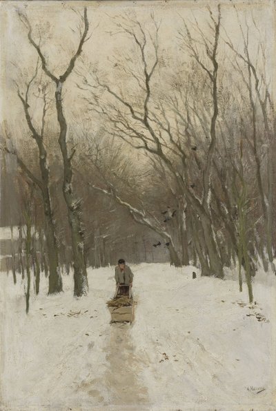 Hiver dans les bois de Scheveningen - Anton Mauve