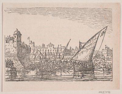 Port méditerranéen - Anton Melbye