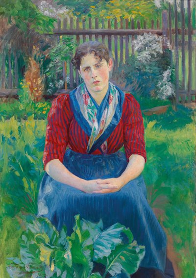 Fille de la campagne de la Wachau - Anton Nowak