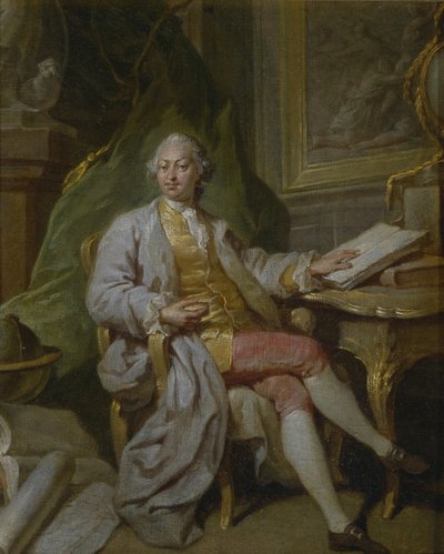 Portrait de L. Henninger, années 1760 - Anton Pavlovich Losenko