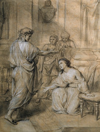 Auguste et Cléopâtre, par Anton Raphael Mengs - Anton Raphael Mengs