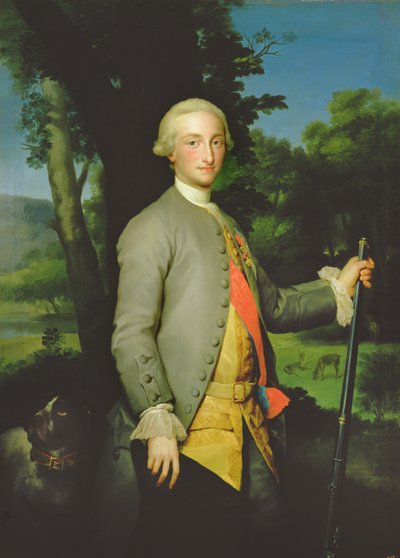 Charles de Bourbon (1748-1819) Prince des Asturies - Anton Raphael Mengs