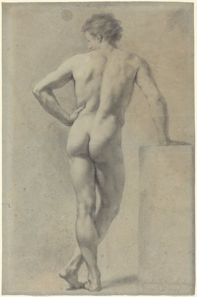 Étude de nu masculin - Anton Raphael Mengs