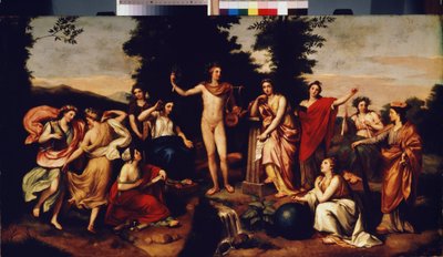 Parnasse, c.1750-60 - Anton Raphael Mengs