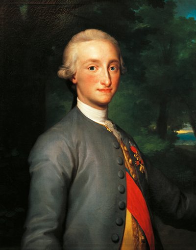 Portrait de Charles IV de Bourbon, Prince des Asturies et Roi d