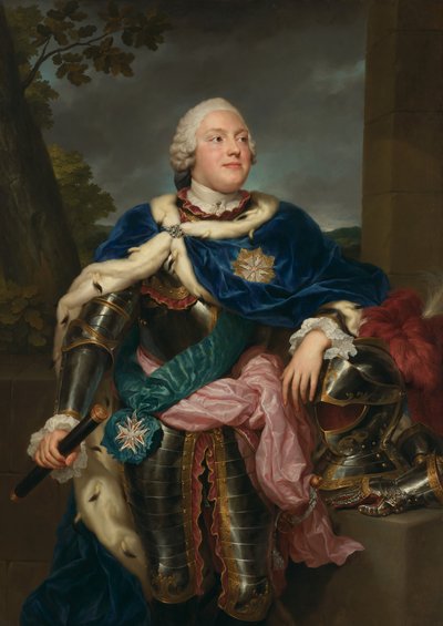 Portrait de Friedrich Christian, prince de Saxe - Anton Raphael Mengs