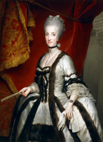 Portrait de Maria Carolina d