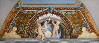 Putti avec un pélican (détail) - Anton Raphael Mengs