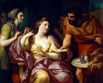 Sémiramis accueille la nouvelle de la révolte babylonienne - Anton Raphael Mengs