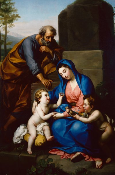La Sainte Famille avec l