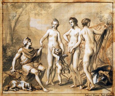 Le Jugement de Pâris - Anton Raphael Mengs