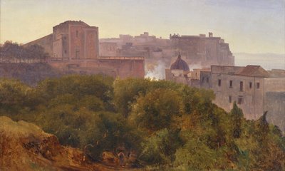 Bois de Francavilla à Chiatamone, vers 1824 - Anton Sminck Pitloo