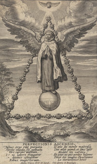 Perfectionis Ascensio, de La Vie de Saint Jean de la Croix, 1622-24 - Anton Wierix