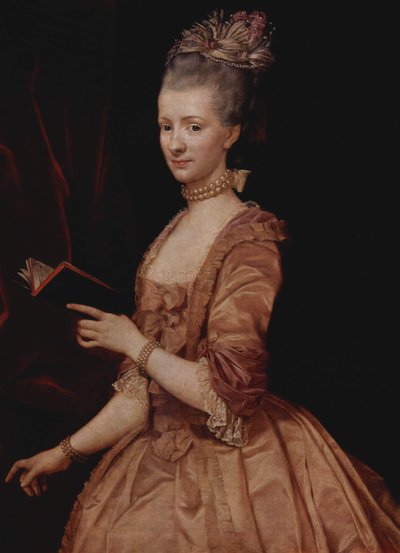 Portrait de femme - Anton von Maron